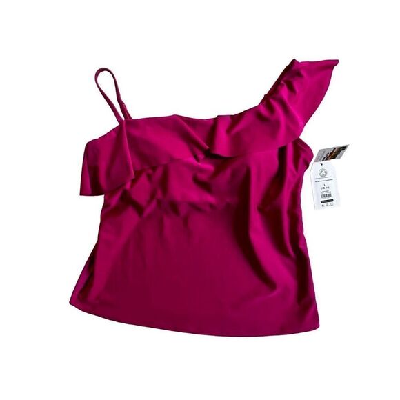 TIME AND TRU fuchsia tank top size L - Picture 3 of 6